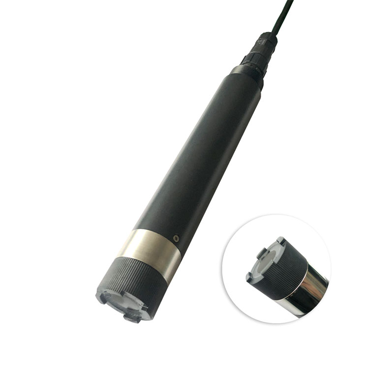 Cuerpo de sonda de oxígeno disuelto para proyectos de acuicultura y aireación de aguas residuales.