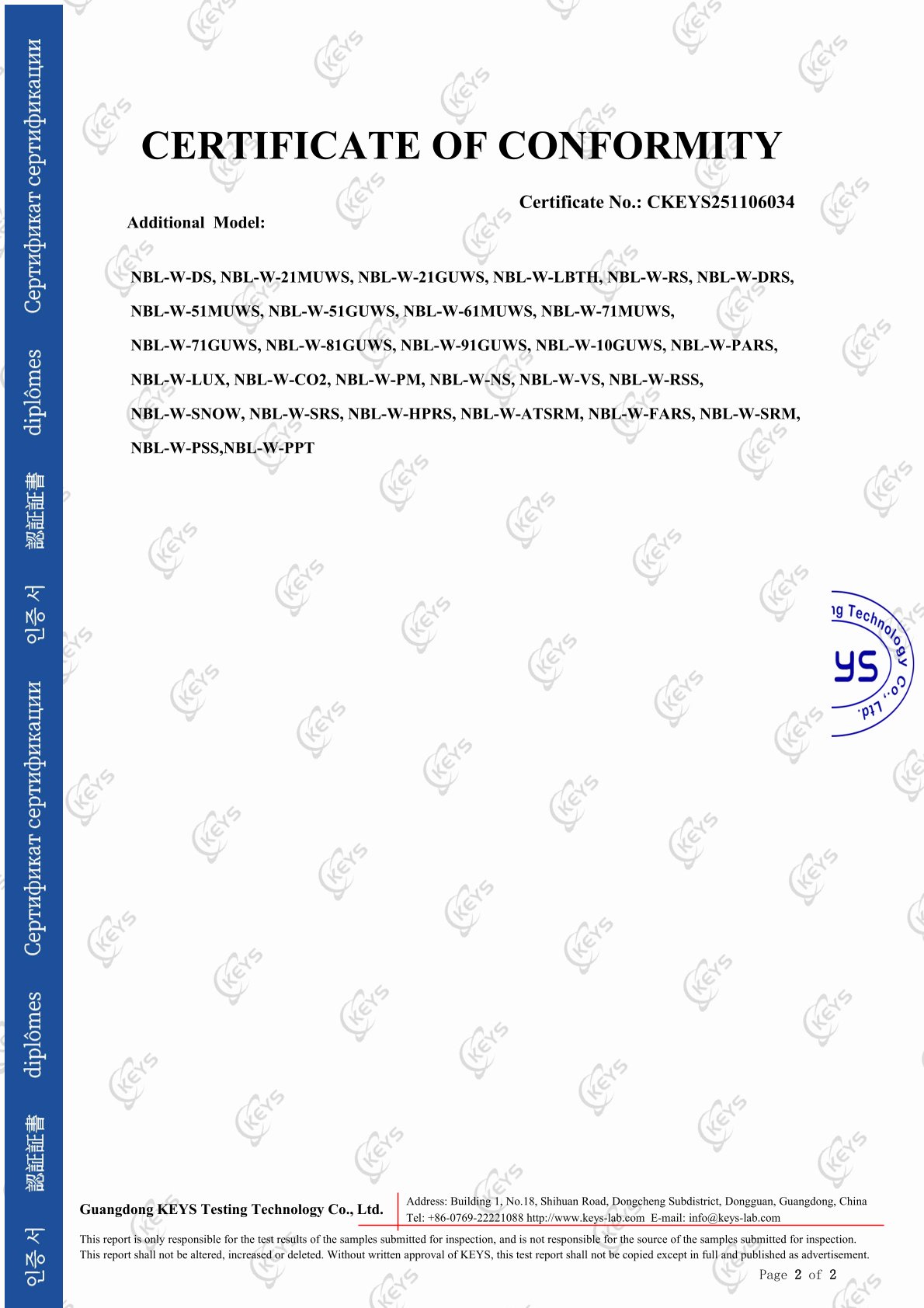 Certificado CE para Sensor Meteorológico.Jpeg