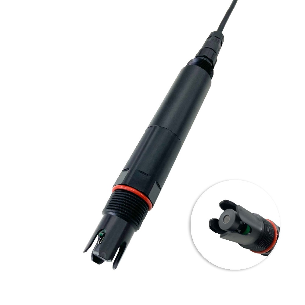 Sensor de iones cloruro en línea NBL-CLI-206A : Electrodo selectivo de iones de membrana sólida, RS-485 Modbus/RTU